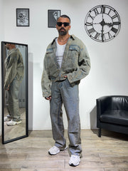 CORDSET DENIM SABBIATO