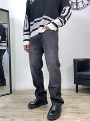JEANS BASIC GRIGIO