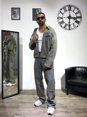 CORDSET DENIM SABBIATO