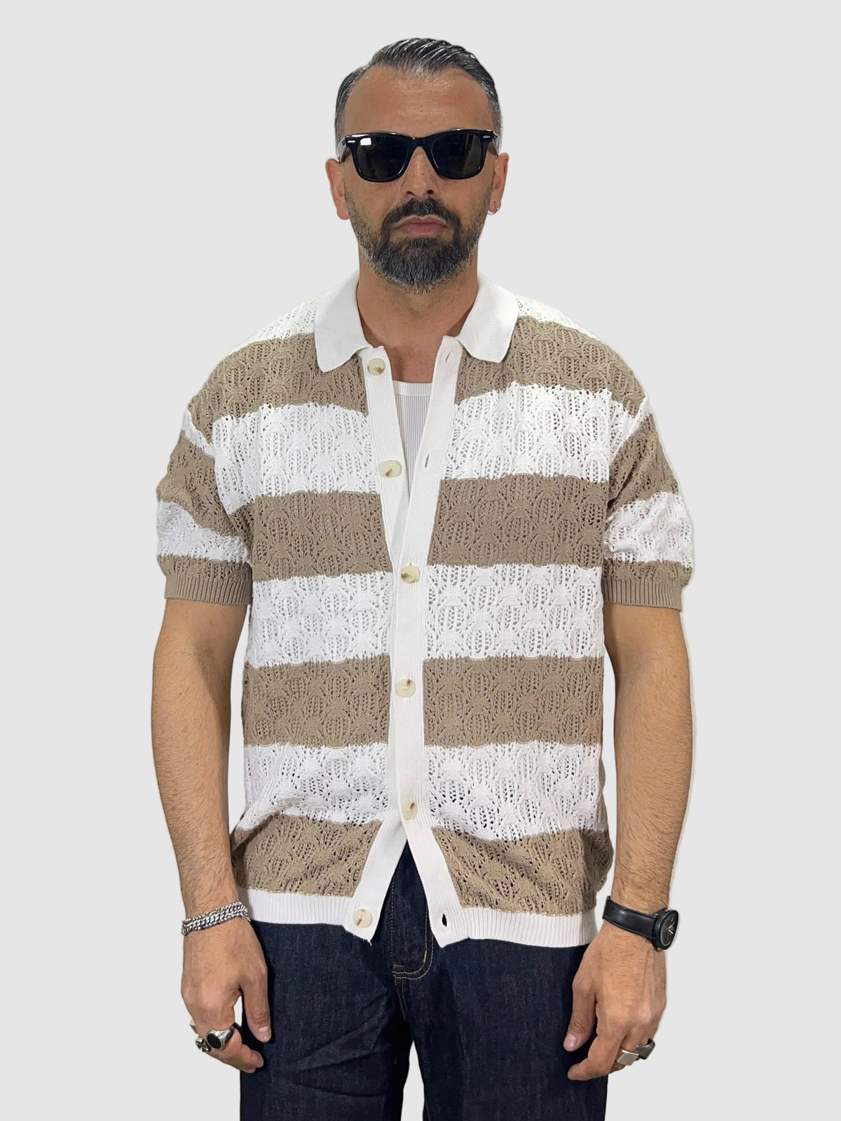 CARDIGAN TRAFORATO