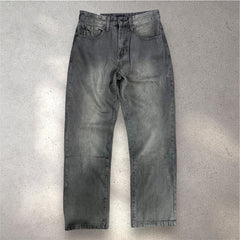 JEANS BASIC BURNED