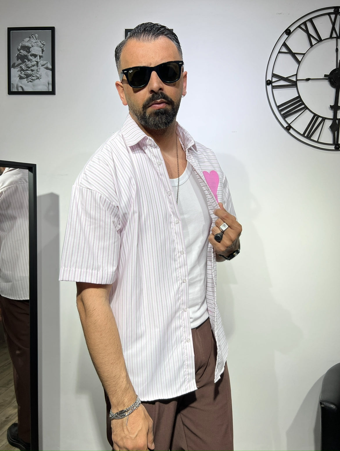 CAMICIA HEART BUNKER