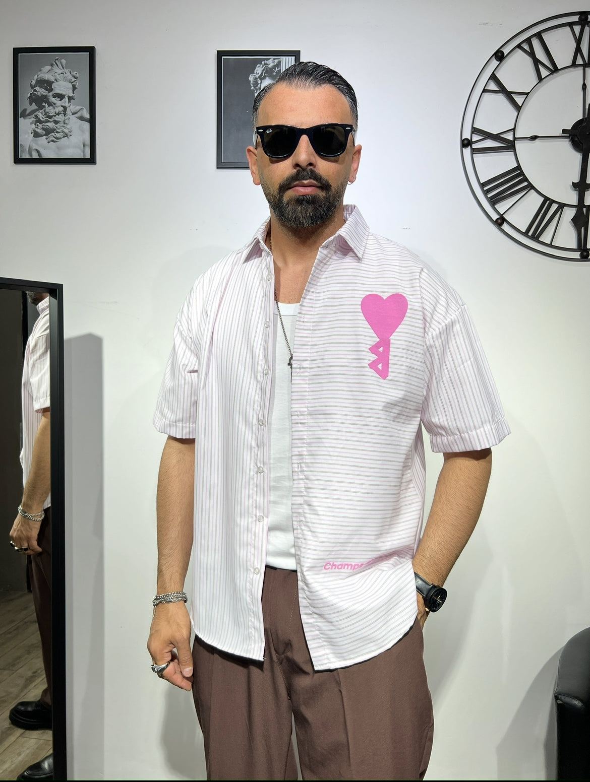 CAMICIA HEART BUNKER