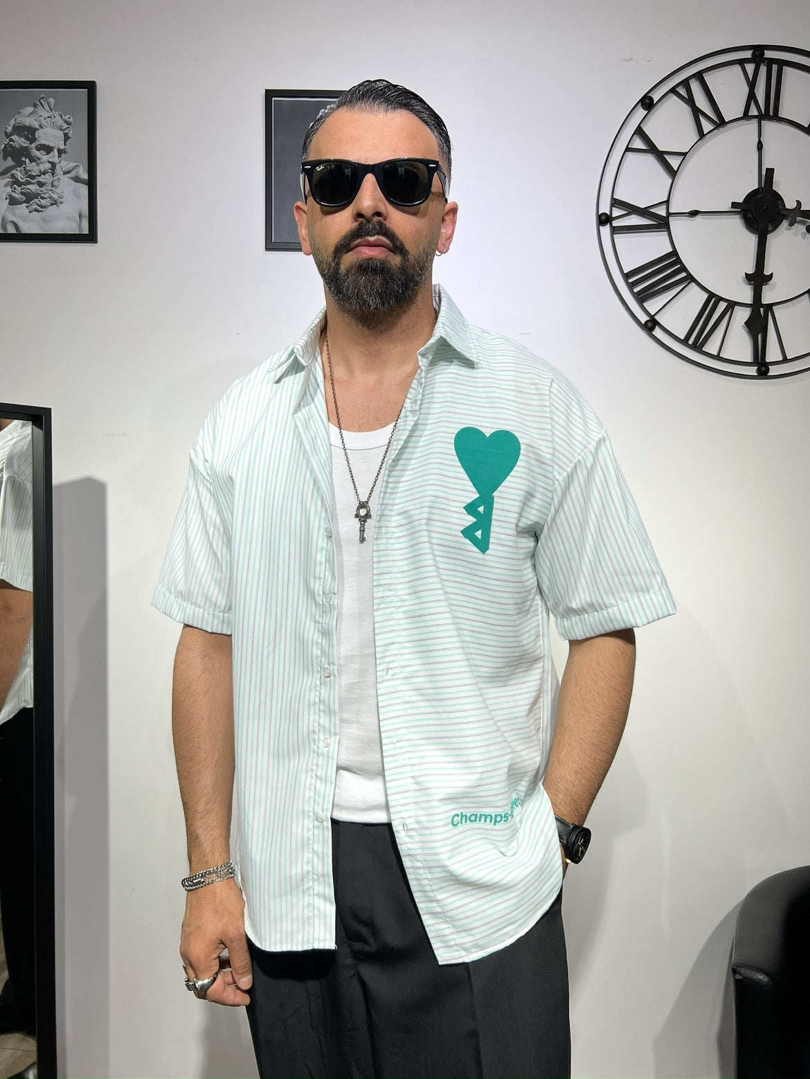 CAMICIA HEART BUNKER