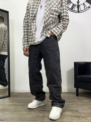 JEANS BASIC BLACK WASHED